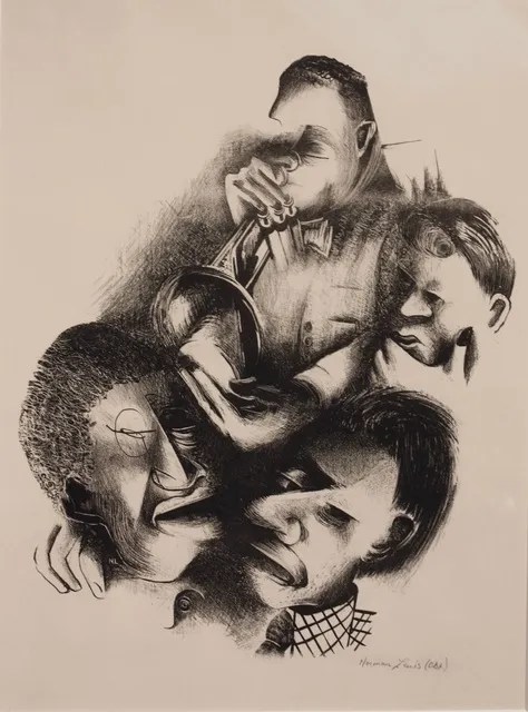 Jazz, Norman Lewis, 1943/1944. Courtesy of The National Gallery of Art.